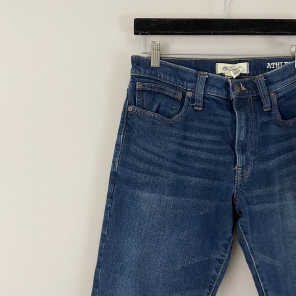 Madewell Athletic Slim Dark Wash Jeans Men's Size 31x32 - Picture 6 of 8